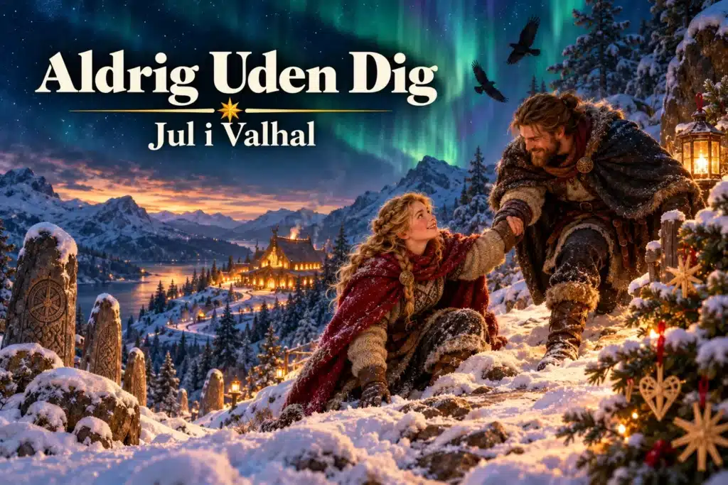 Aldrig Uden Dig – to venner hjælper hinanden gennem sneen mod Valhal