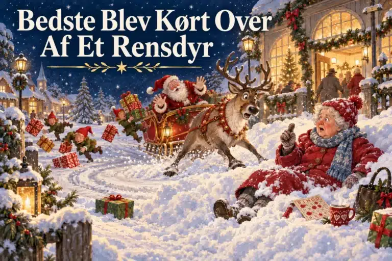 Bedste Blev Kørt Over Af Et Rensdyr – bedstemor sidder uskadt efter rensdyrmøde