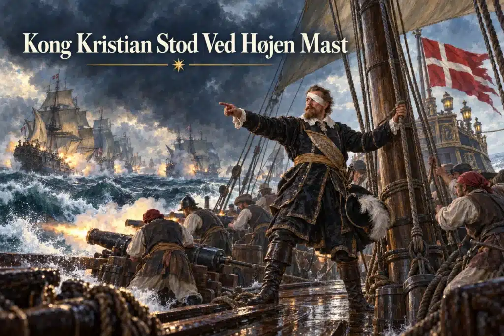 Kong Kristian Stod Ved Højen Mast – kongen leder søslaget fra dækket