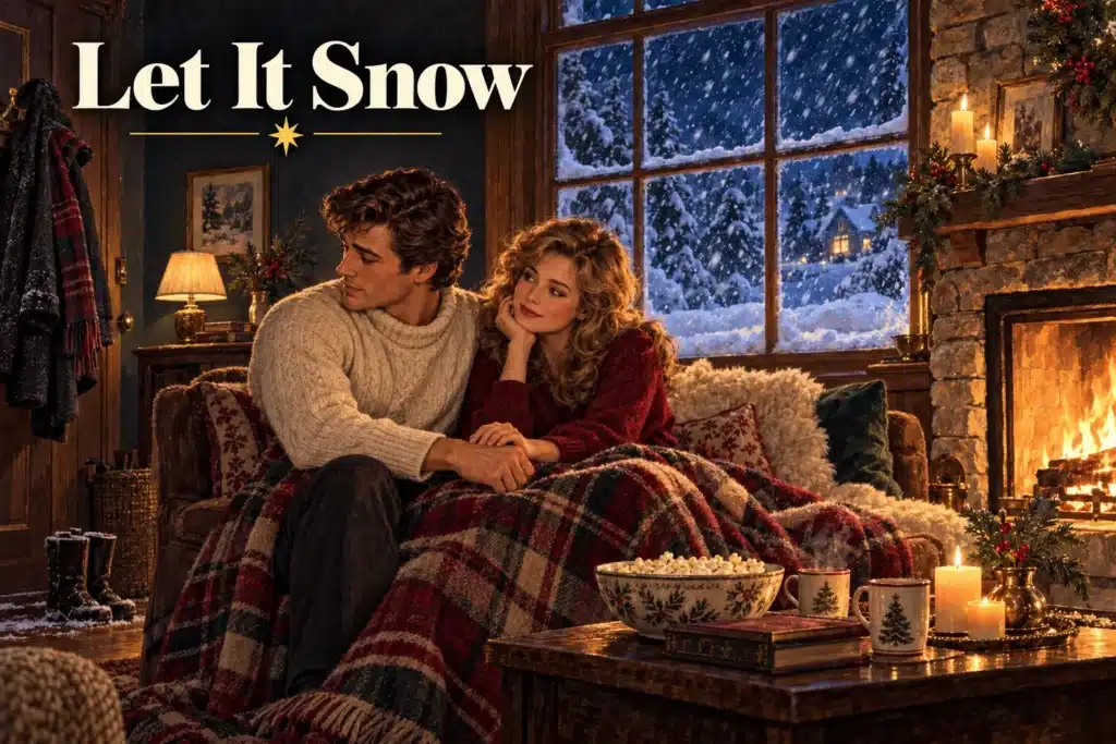 Let It Snow – par hygger ved pejsen under en snestorm