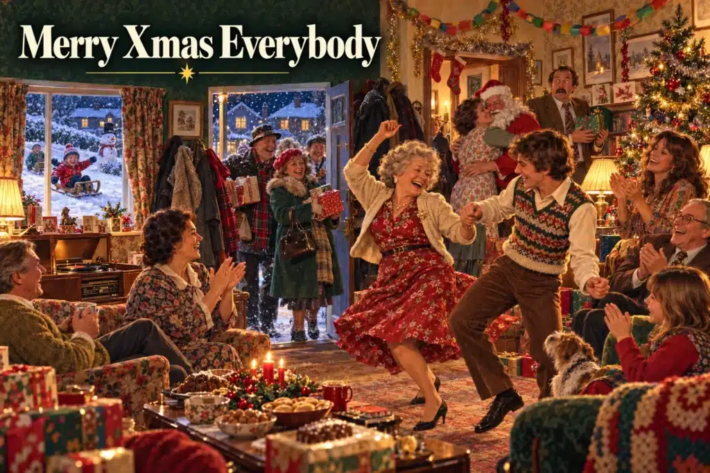 Merry Xmas Everybody – bedstemor danser rock’n’roll til familiens julefest