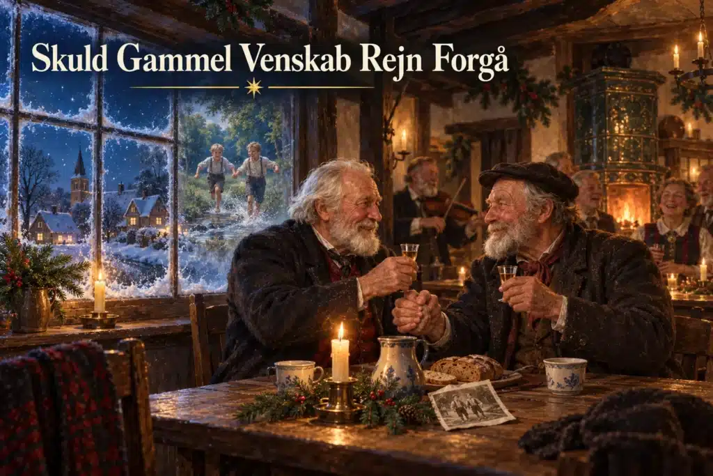 Skuld Gammel Venskab Rejn Forgå – gamle venner skåler for ungdomsminder