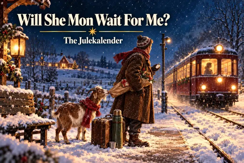 Will She Mon Wait For Me? – rejsende venter håbefuldt på juletoget