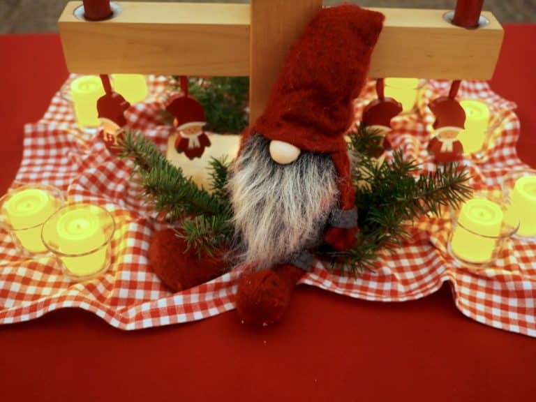 flot juledug og lækker mad