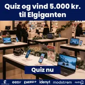 Quiz og vind et julegavekort til Elgiganten på 5.000 kr.