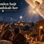 Fra Himlen højt kom budskab her