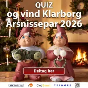 Quiz og vind Klarborg Årsnisseparet 2026